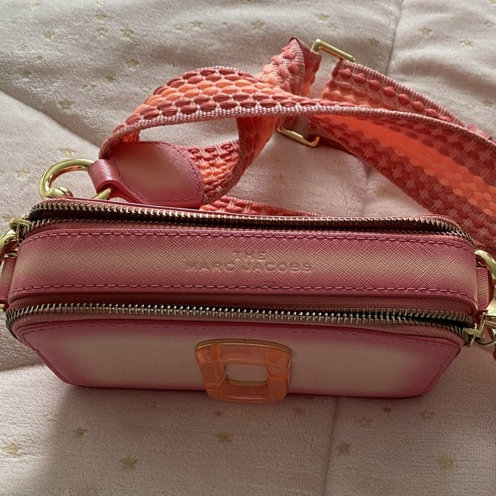 Marc Jacobs Snapshot Crossbody Orange Women's